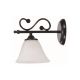 Rabalux Zidna lampa Dorothea E14 1x MAX 40W mat crno (7771) - 7771