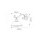 Rabalux Zidna lampa Elisett E27 1x MAX 60W bronzana (2751) - 2751