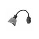 Rabalux Zidna lampa Farelia E14 1X MAX 10W crna (73009) - RAS003228A00000