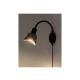 Rabalux Zidna lampa Farelia E14 1X MAX 10W crna (73009) - RAS003228A00000