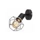 Rabalux Zidna lampa Fran E27 1x MAX 40W mat crno (71065) - RAS002637A00000