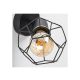 Rabalux Zidna lampa Fran E27 1x MAX 40W mat crno (71065) - RAS002637A00000