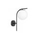 Rabalux Zidna lampa Ghita E27 1x MAX 20W crna (71139) - RAS002867A00000