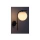 Rabalux Zidna lampa Ghita E27 1x MAX 20W crna (71139) - RAS002867A00000