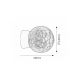 Rabalux Zidna lampa Grace E27 1x MAX 60W bela (2431) - 2431-1