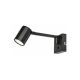 Rabalux Zidna lampa Karter GU10 1X MAX 5W mat crno (73027) - RAS002570A00000
