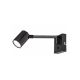 Rabalux Zidna lampa Karter GU10 1X MAX 5W mat crno (73027) - RAS002570A00000