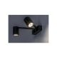 Rabalux Zidna lampa Karter GU10 2X MAX 5W mat crno (73028) - RAS002571A00000