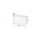 Rabalux Zidna lampa Kaunas G9 1x MAX 10W brušeni aluminijum (7025) - 7025