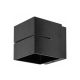 Rabalux Zidna lampa Kaunas G9 1x MAX 10W mat crno (7017) - 7017