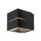 Rabalux Zidna lampa Kaunas G9 1x MAX 10W mat crno (7017) - 7017