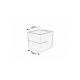 Rabalux Zidna lampa Kaunas G9 1x MAX 10W mat crno (7017) - 7017