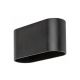 Rabalux Zidna lampa Kaunas G9 1x MAX 10W mat crno (7023) - 7023