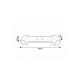 Rabalux Zidna lampa Kessy LED 8W crna (71271) - RAS002521A00000