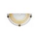Rabalux Zidna lampa Laretta E27 1x MAX 60W belo staklo - alabaster (3712) - 3712