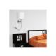 Rabalux Zidna lampa Larkin E27 1x MAX 40 + LED 3W hrom (6529) - 6529
