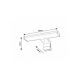 Rabalux Zidna lampa Levon LED 4W hrom (75039) - RAS002632A00000