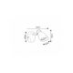 Rabalux Zidna lampa Lilou GU10 1X MAX 25W zlatna (73047) - RAS002771A00000
