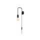 Rabalux Zidna lampa Manzur E27 1x MAX 40W crna (71022) - 71022-1