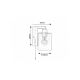Rabalux Zidna lampa Miroslaw E27 1x MAX 40W mat crno (5077) - 5077