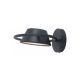 Rabalux Zidna lampa Odiss LED 6W crna (71048) - RAS002566A00000