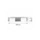 Rabalux Zidna lampa Periodic E14 2x MAX 40W hrom (5808) - 5808