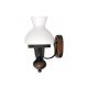 Rabalux Zidna lampa Petronel E27 1x MAX 60W mat crno (7077) - 7077