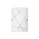 Rabalux Zidna lampa Phaedra E27 1x MAX 60W bela (3697) - 3697