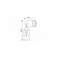 Rabalux Zidna lampa Prudence E27 1x MAX 40W crna (2671) - 2671