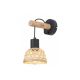 Rabalux Zidna lampa Rattan E27 1x MAX 15W crna (71025) - 71025