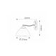 Rabalux Zidna lampa Regina E14 1x MAX 40W bronzana (8171) - 8171