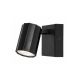 Rabalux Zidna lampa Rogelio GU10 1X MAX 5W mat crno (73023) - RAS002731A00000