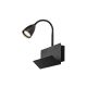 Rabalux Zidna lampa Tacito GU10 1X MAX 25W crna (71089) - RAS002644A00000