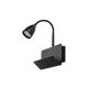 Rabalux Zidna lampa Tacito GU10 1X MAX 25W crna (71089) - RAS002644A00000