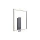 Rabalux Zidna lampa Tumnus LED 14W srebrna strugani aluminijum (71011) - 71011