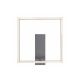 Rabalux Zidna lampa Tumnus LED 14W srebrna strugani aluminijum (71011) - 71011