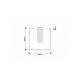 Rabalux Zidna lampa Tumnus LED 14W srebrna strugani aluminijum (71011) - 71011