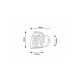 Rabalux Zidna lampa Zenaida E27 1x MAX 60W mat crno (3542) - 3542