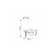 Rabalux Zidna lampa Zenkai E14 1X MAX 10W bronzana (71060) - RAS002576A00000