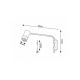 Rabalux Zidna lampa Zircon GU10 1X MAX 5W mat crno (5072) - 5072