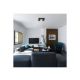 Rabalux Zidna lampa Zircon GU10 2X MAX 5W mat crno (5070) - 5070