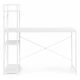 MODERNHOME Radni sto 120x60 cm sa policama white - EP2828268