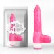 Realisticni vibrator sa testisima Luv Pleaser Pink - CN-131897136