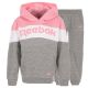 REEBOK komplet trenerka za velike devojčice, siva roze - B4359RG