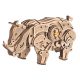 3d drvena puzzle - NOSOROG - 67-1