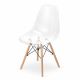 BOLZZ Rimini set 4 stolice transparent - BOLRIMCHATRANS