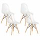 BOLZZ Rimini set 4 stolice transparent - BOLRIMCHATRANS