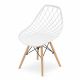 BOLZZ Roma set 4 stolice white - BOLROMCHAWHITS