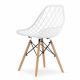 BOLZZ Roma set 4 stolice white - BOLROMCHAWHITS
