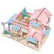 3d drvena slagalica - Romantični caffe bar - 43-1-1-1